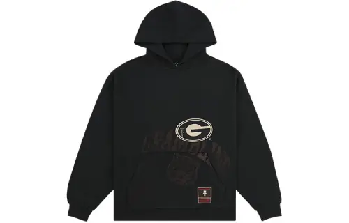 Travis Scott X Mitchell & Ness Grambling Tigers Overlap Pullover Hoodie