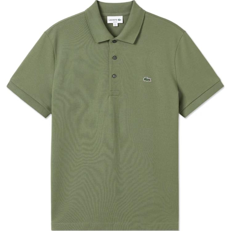 Мужская футболка-поло LACOSTE LACOSTE (хаки)