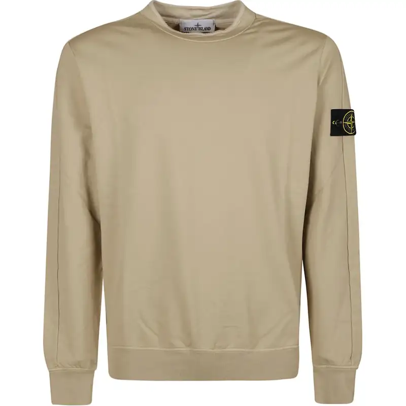 STONE ISLAND SS24 Sweatshirt Men's Earth Yellow