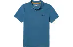 Timberland Polo Shirts Men's Marine Blue Polo Collar Moderate Straight Fit
