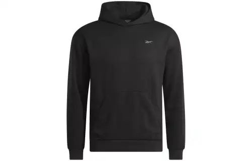 Reebok Sweatshirts Men's Black Hooded Moderate Other