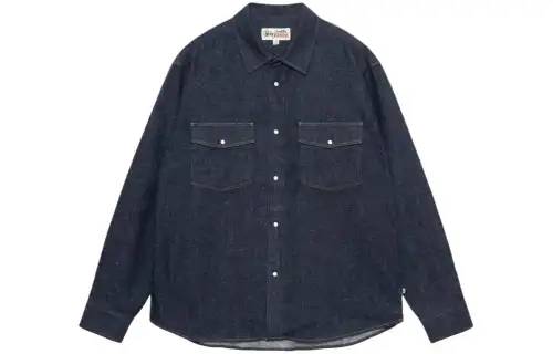 Stussy Boxy Western Denim Shirt