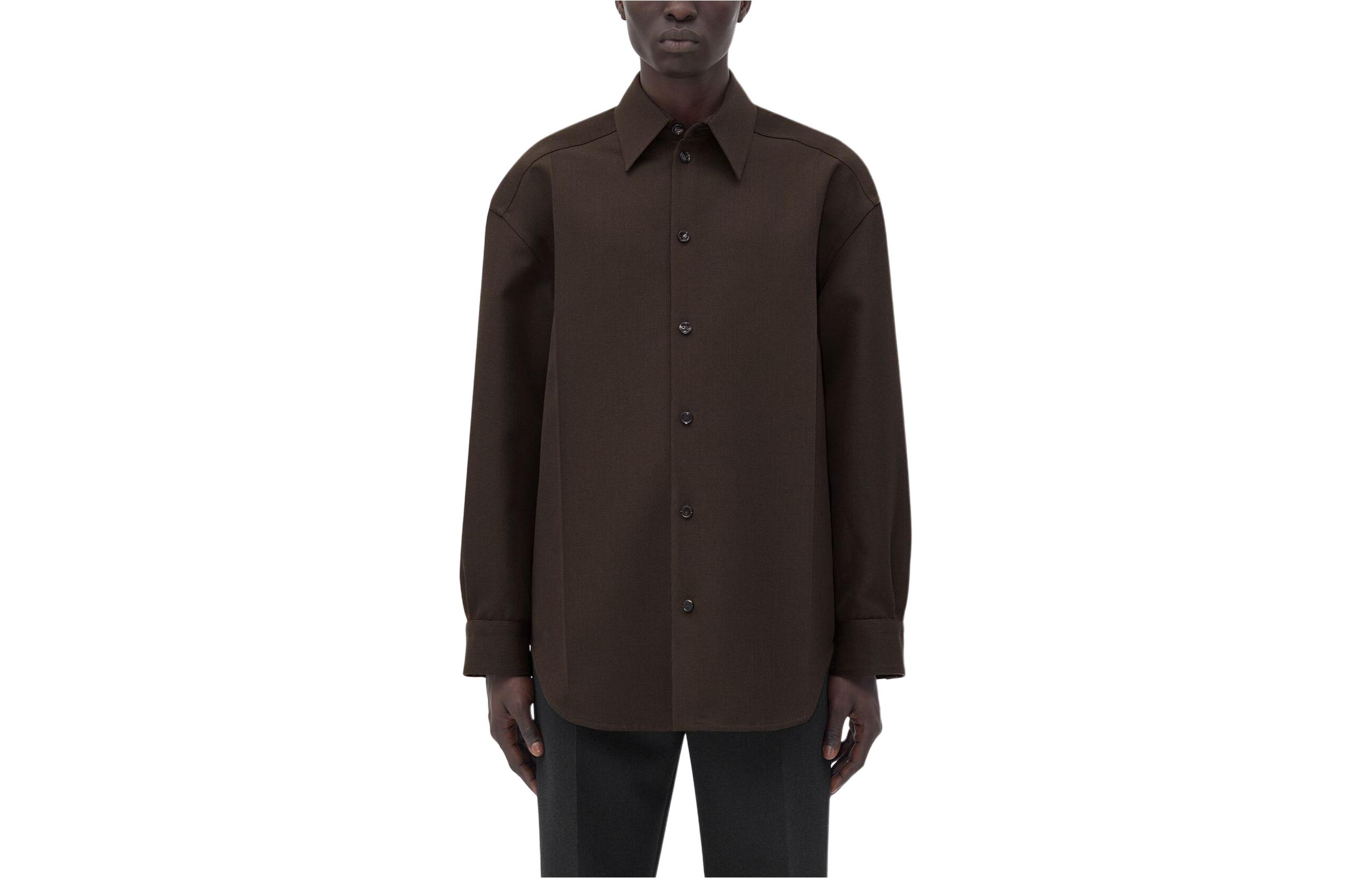 Bottega Veneta SS24 Shirt Men's Mixed Brown
