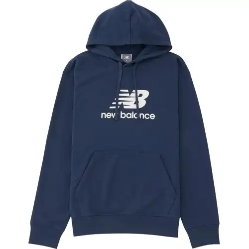 New Balance French Terry Stacked Logo Hoodie