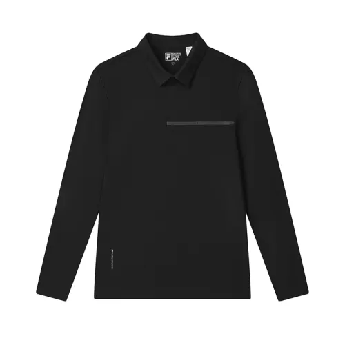 FILA Polo Shirt Men's Jet Black