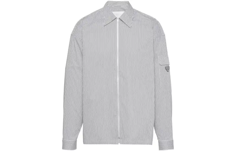 PRADA Shirt Men's Black & White