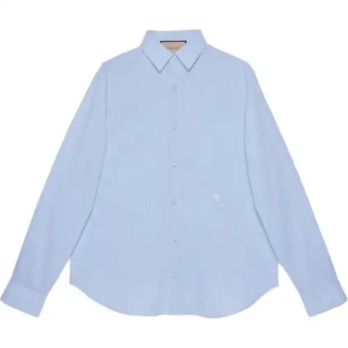 GUCCI SS23 Shirt Men's Light Blue