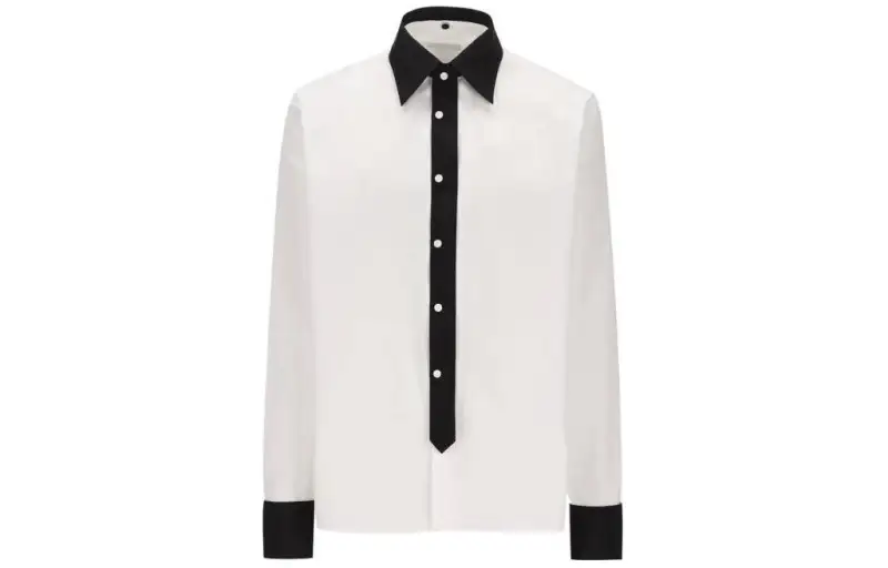 PRADA Button Down Straight Hem Shirt