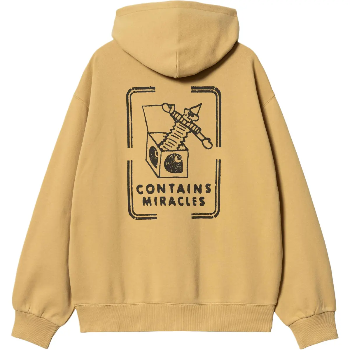 Carhartt WIP Hooded Stamp Sweat Sweatshirt Unisex Khaki