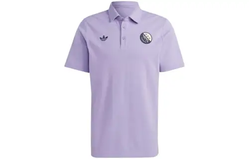 Adidas Originals BLOKEPOP Polo Shirt Men's Magic Lilac