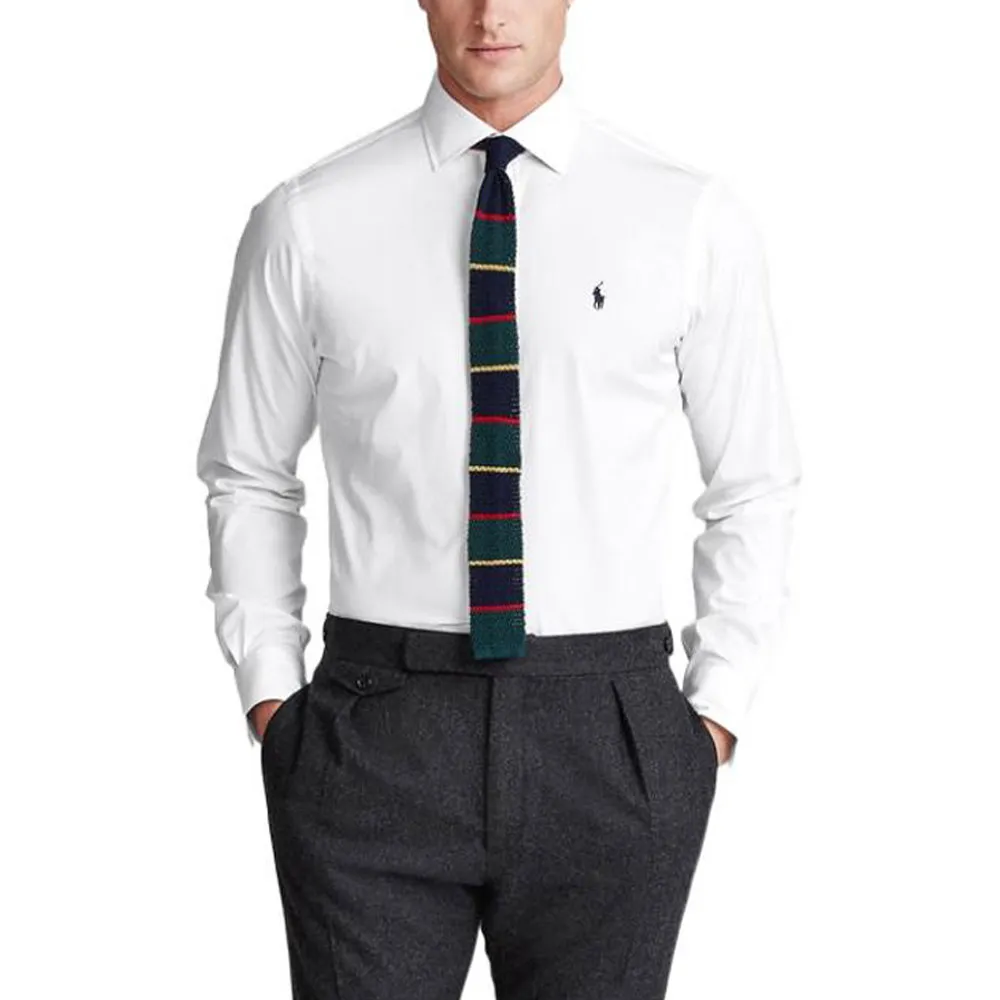 Polo Ralph Lauren Shirt Slim Fit Men's White