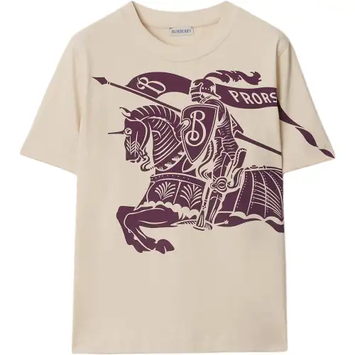 Burberry Logo Printed Crewneck T-Shirt