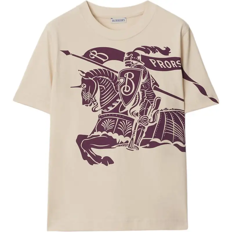Burberry Logo Printed Crewneck T-Shirt