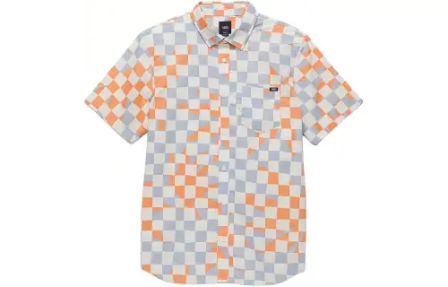 Vans Watson Buttondown Shirt Men's Gray Blue