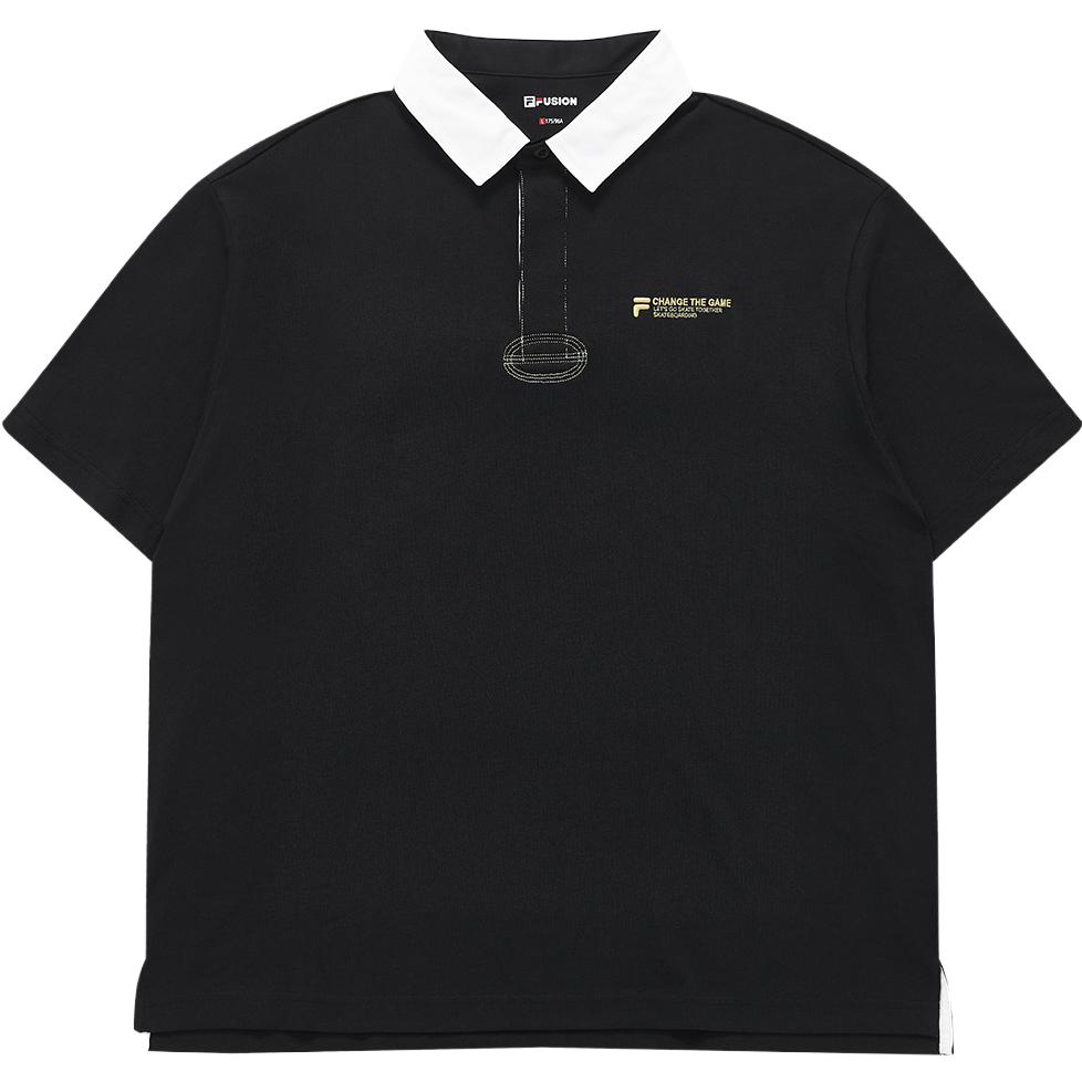 Мужское поло Fila POLO (черное)