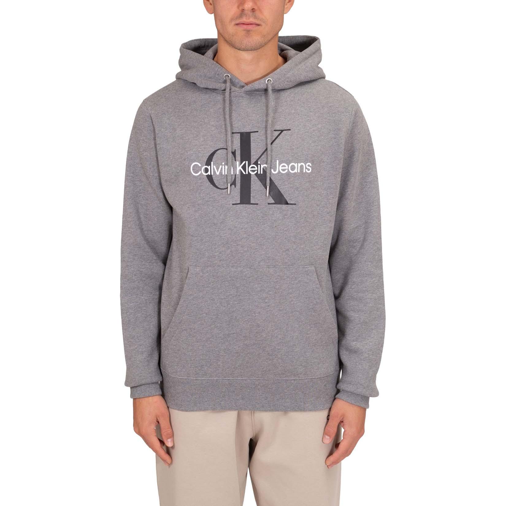 Мужское худи CALVIN KLEIN (серое)