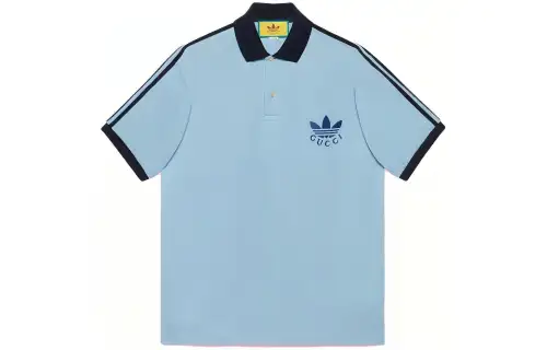 GUCCI X Adidas Piquet Polo Shirt