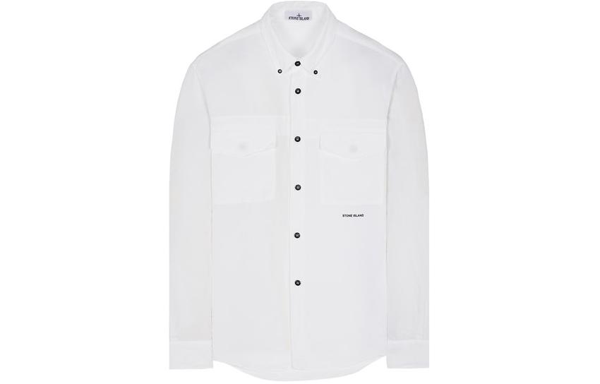 STONE ISLAND Rubberised logo Shirt