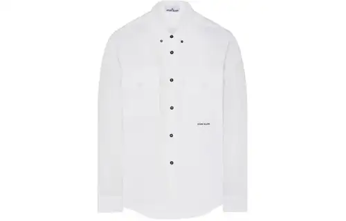 STONE ISLAND Rubberised logo Shirt