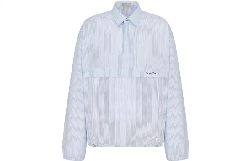 DIOR Shirts Men's White Lapel Other