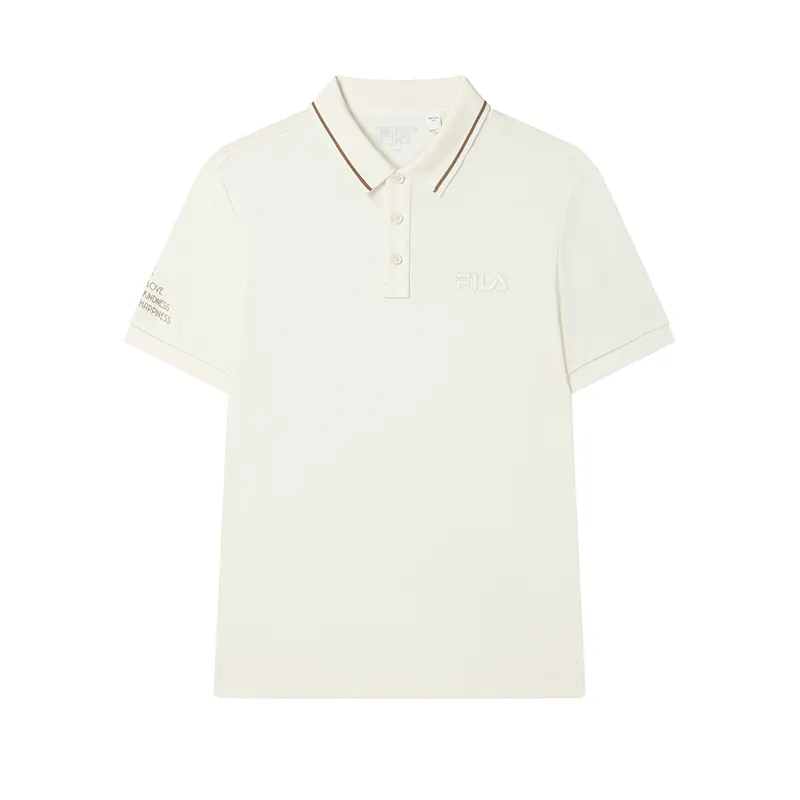 FILA Polo Shirt Men's Heron White