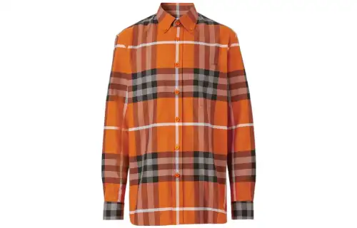 Burberry FW22 Shirt Men's Orange