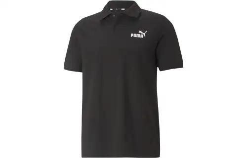 PUMA Essentials Pique Polo Shirt Men's Black