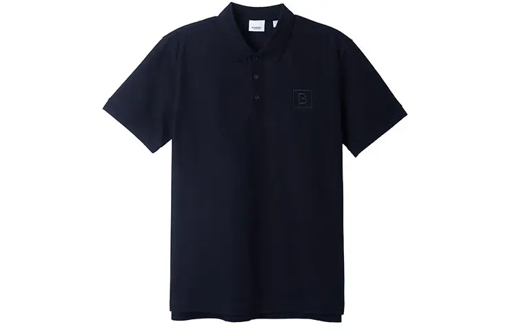 Burberry Letter Graphic Cotton Pique Polo Shirt