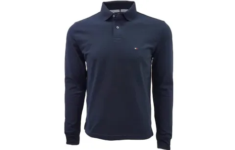 Tommy Hilfiger Polo Shirt Men's Navy Blue
