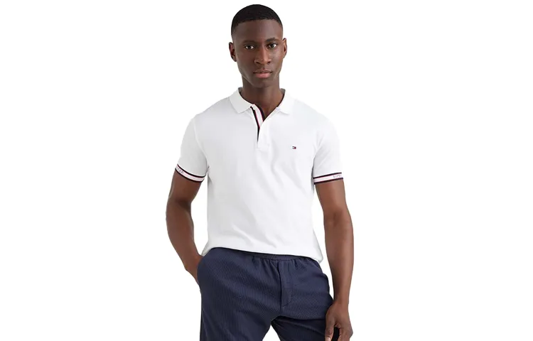 Tommy Hilfiger Polo Shirt Men's White