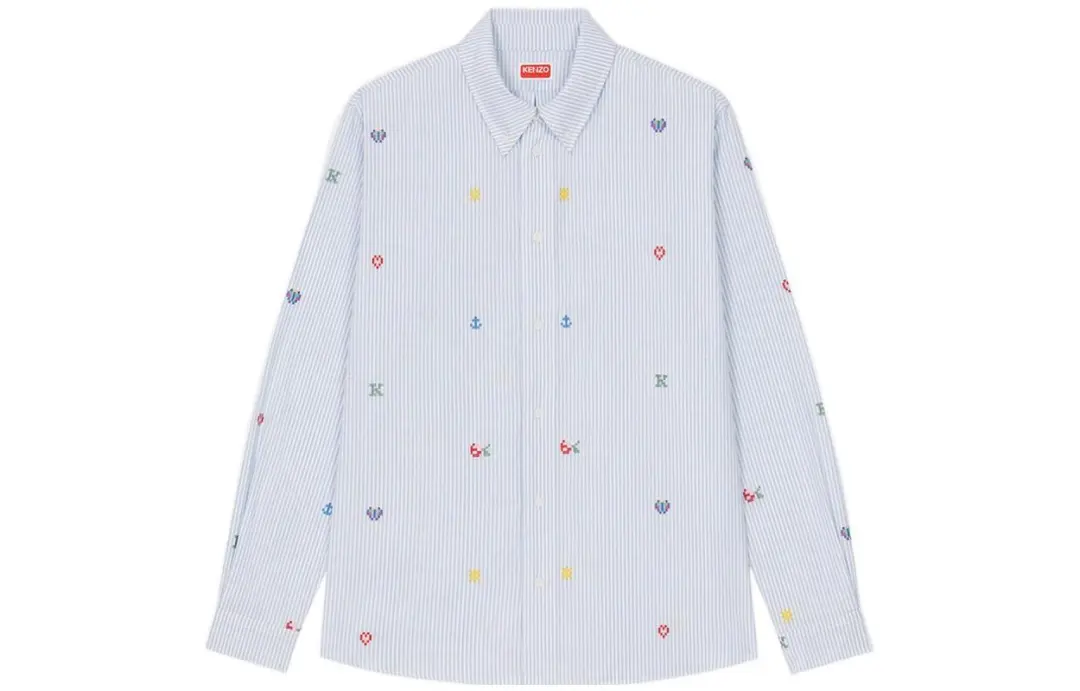 KENZO Striped Buttoned Shirt