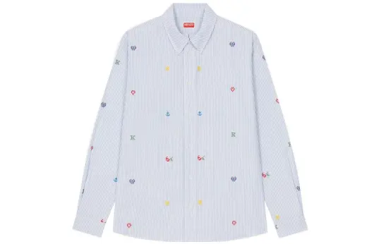KENZO Striped Buttoned Shirt