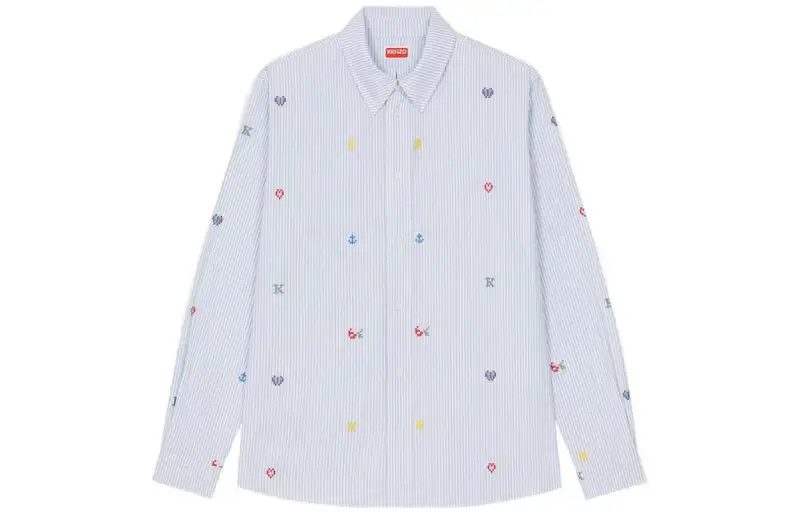 KENZO Striped Buttoned Shirt