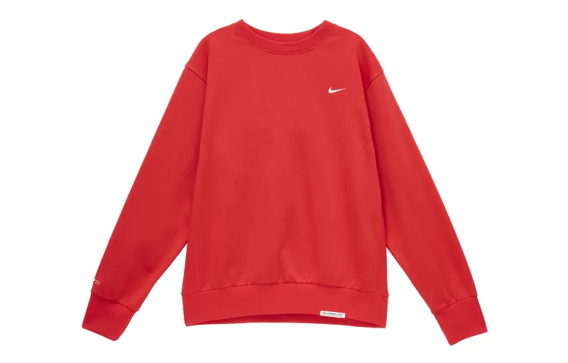Nike Sweatshirts Men's Red Crew Neck Moderate Other