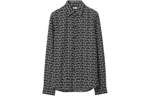 Burberry B-Line Allover Graphic Printed Shirt
