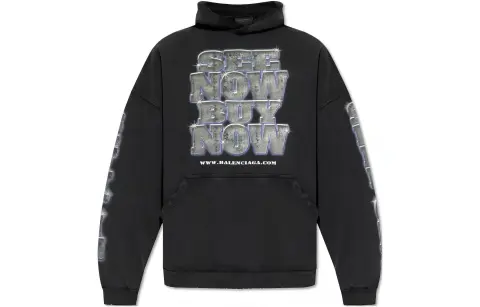 Balenciaga Large Fit Hoodie