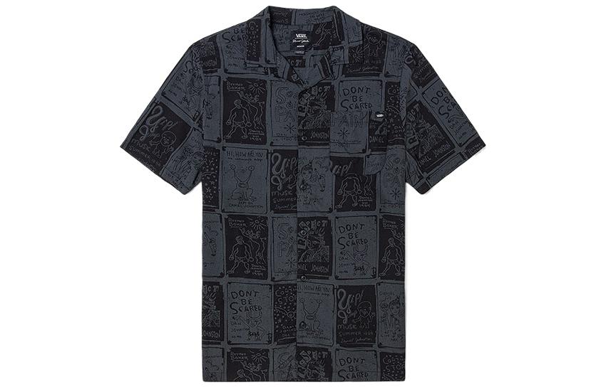 Vans Daniel Johnston Shirt Men's Black