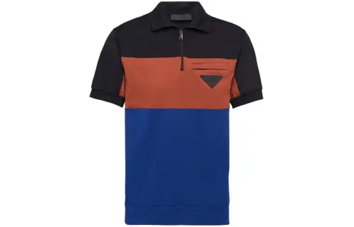 PRADA SS23 Polo Shirt Men's Multicolor