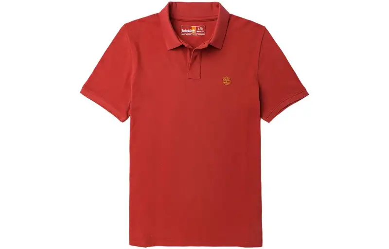 Timberland Polo Shirt Men's Pepper Red