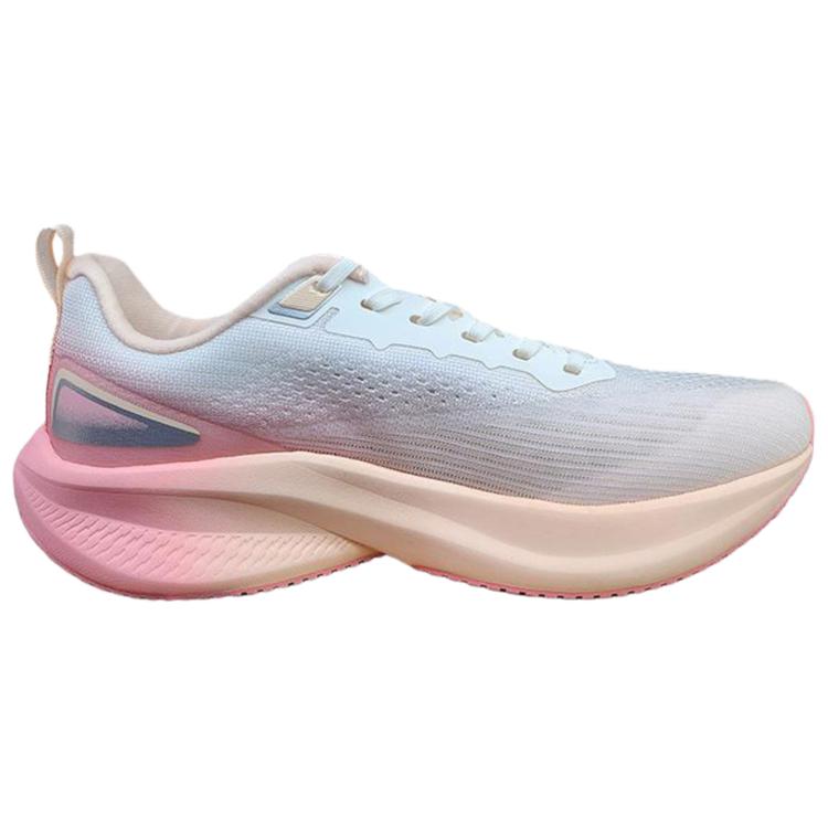 Erke Slip Resistant, Abrasion Resistant, Breathable Low top Casual Running Shoes Women’s White Pink