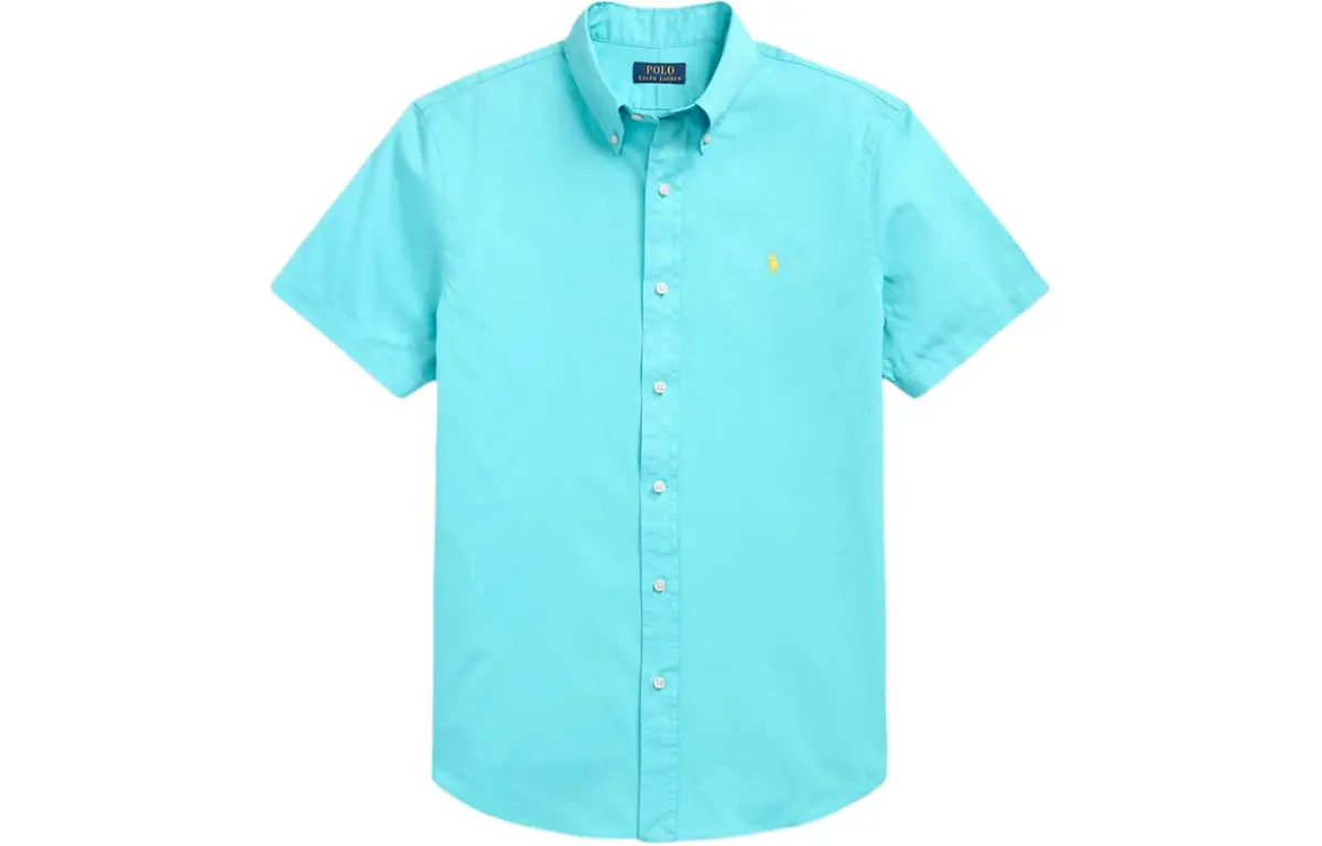 Polo Ralph Lauren SS24 Shirt Classic Version Men's Turquoise