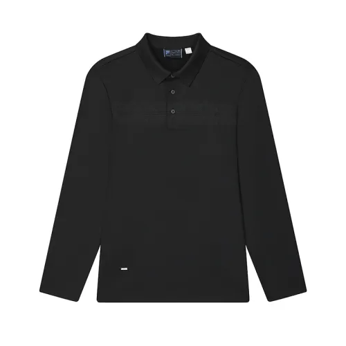 FILA Polo Shirt Men's Jet Black