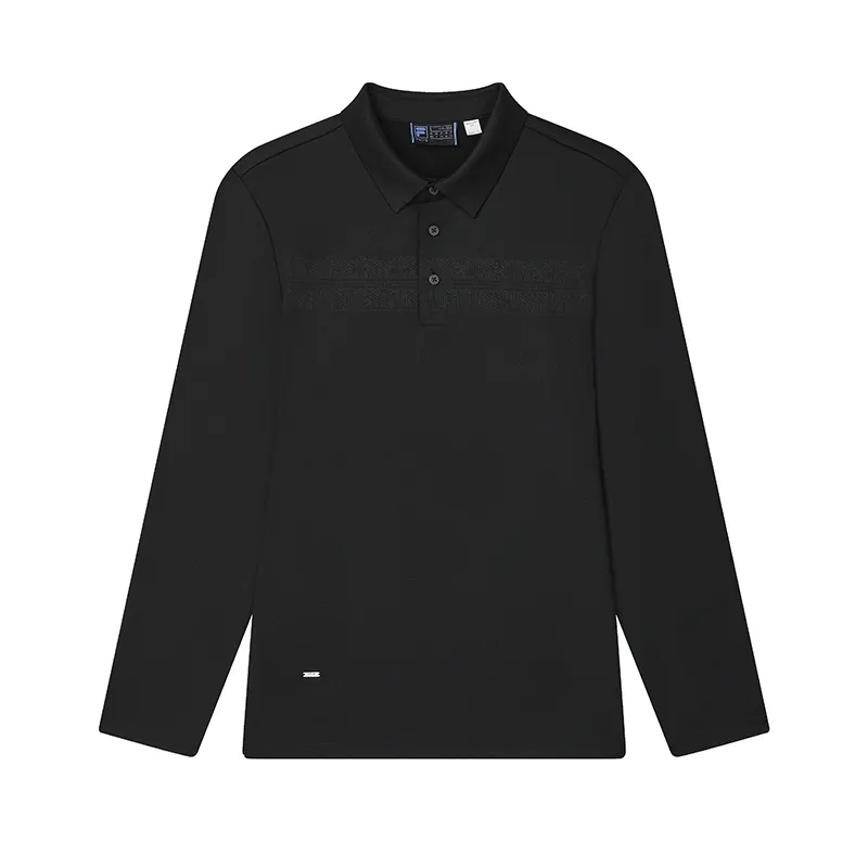 FILA Polo Shirt Men's Jet Black