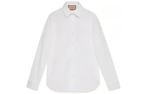 Double G cotton shirt