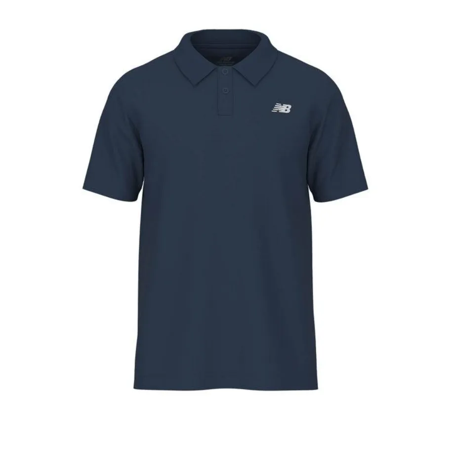 New Balance SS25 Polo Shirt Men's Dark Blue