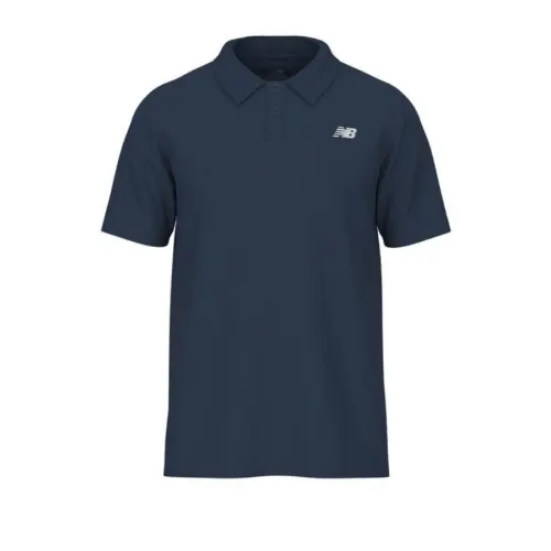 New Balance SS25 Polo Shirt Men's Dark Blue