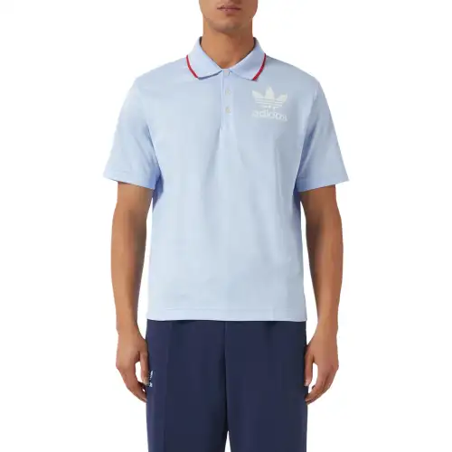 Adidas Originals X Wales Bonner Short Sleeved Polo Shirt