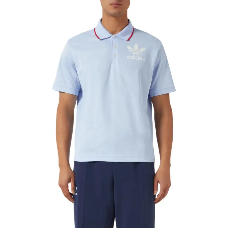Adidas Originals X Wales Bonner Short Sleeved Polo Shirt