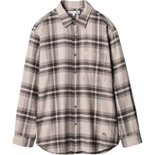 UNIQLO X JW Anderson JWANDERSON Shirts Unisex 02 Light Gray Pointed Collar Moderate Shirt
