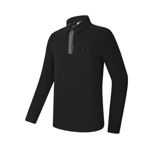 FILA Golf Polo Shirt Men's Pitch Black